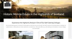 Desktop Screenshot of monzieestate.com